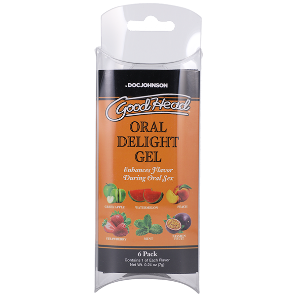 GoodHead Oral Delight Gel - 6 Pack, 0.24oz.