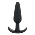 Plug anal en silicone Mood Naughty 1 3" - Petit, noir