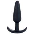 Mood Naughty 1 4.5" Silicone Plug - Large, Black