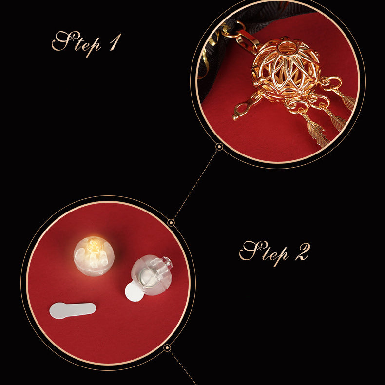 Angel Wing Glow Nipple Clamps