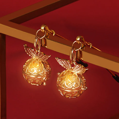 Angel Wing Glow Nipple Clamps