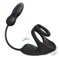 Rusru Thrusting Cock Ring with Anal Plug