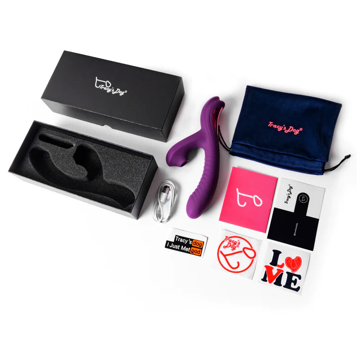 Beta Rabbit 3-in-1 Sucking, Swing Rabbit Vibrator - Thorn & Feather