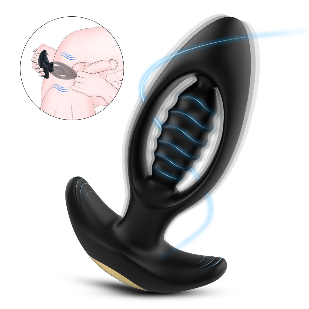 Pile Driver Vibrating Butt Plug