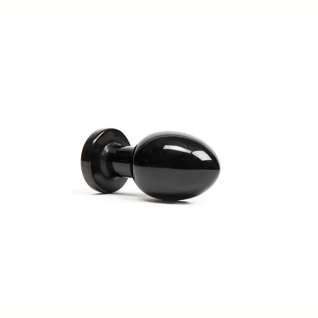 Chakrubs Xaga Root Black Obsidian Plug