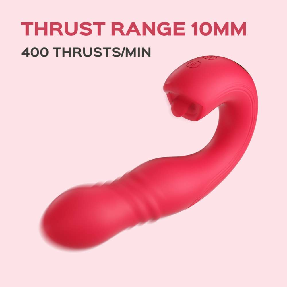 JOI THRUST 2 Thrusting G-spot & Clit Vibrator