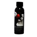 Huile de massage comestible Earthly Body - Fraise, 2 oz/60 ml