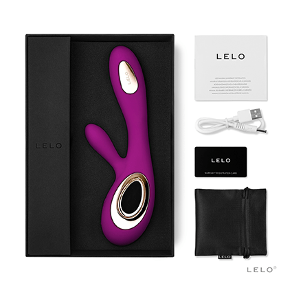 Lelo Soraya Wave G-Spot and Clitoral Rabbit Vibrator