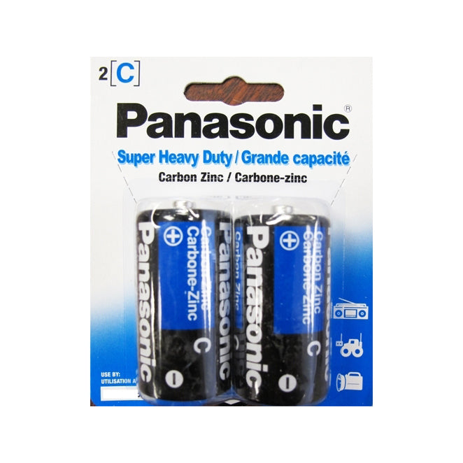 Panasonic Super HD Power C Battery - 2 Pack