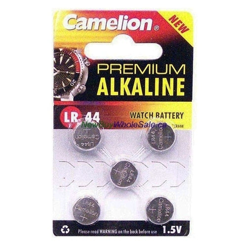 Camelion Alkaline AG13 LR44 Battery - Card of 5