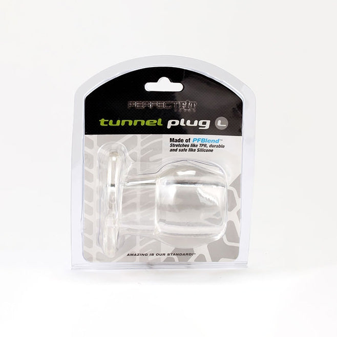 Plug tunnel PerfectFit - Grand, transparent