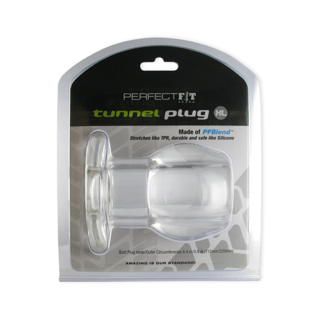 Plug tunnel PerfectFit - XL, transparent