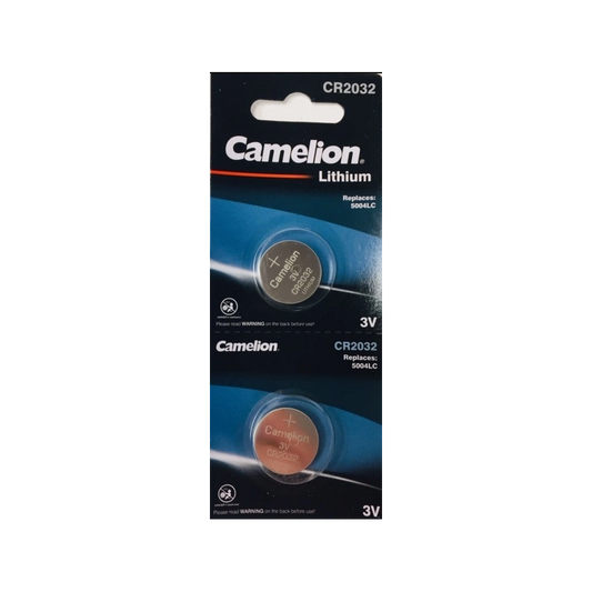 Camelion CR2032 3V Lithium Button Cells - 2pc