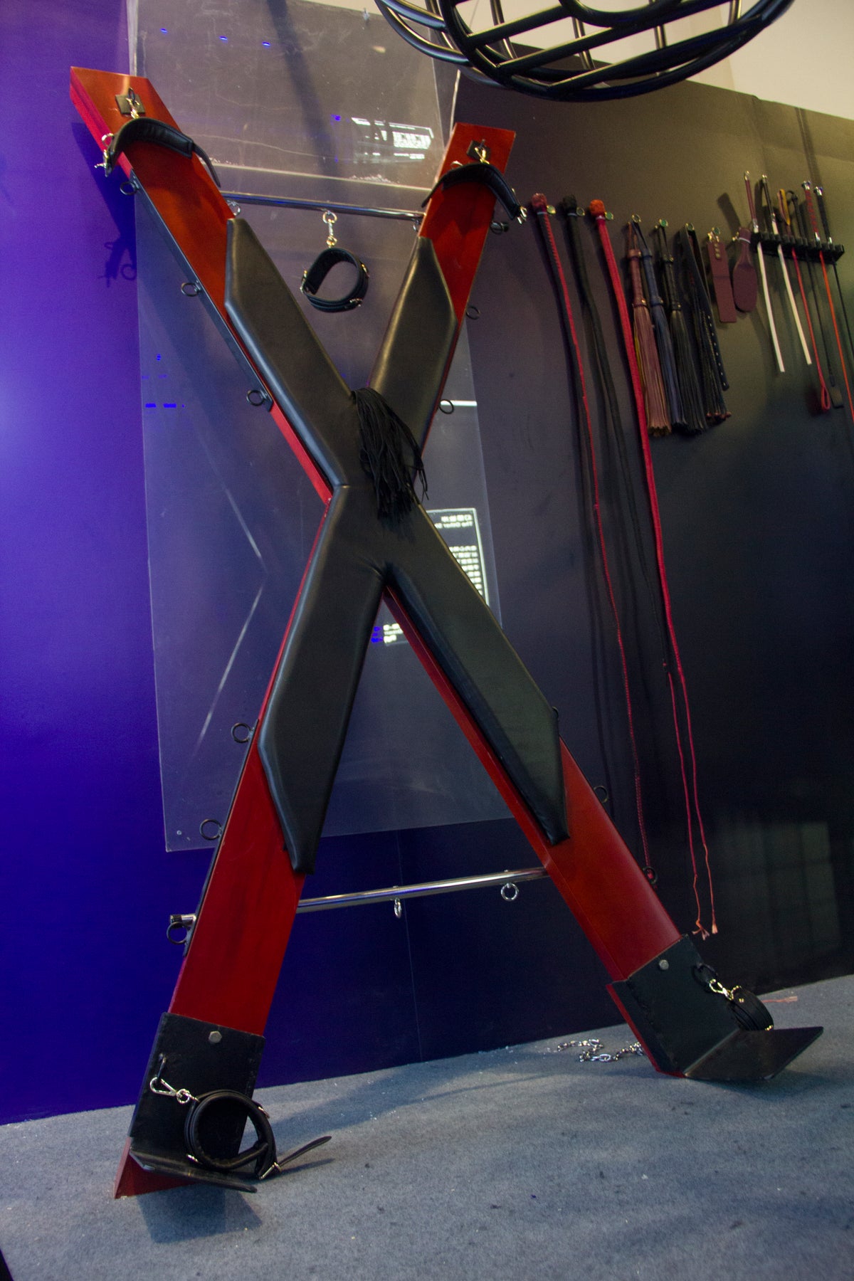 Portable St. Andrew's cross