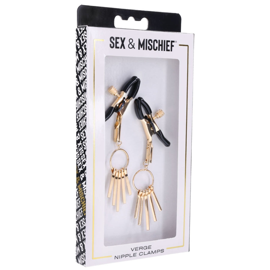 S&M Verge Nipple Clamps - Thorn & Feather