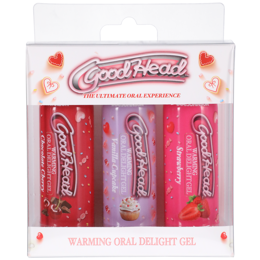 GoodHead Warming Oral Delight Gel - 3 pack, 2oz.