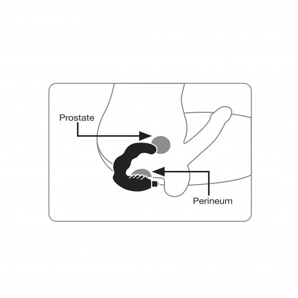 Rocks Off Bad-Boy Butt Plug & Removeable Bullet