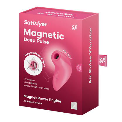 Satisfyer Magnetic Deep Air Pulse Vibrator - Thorn & Feather