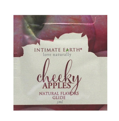Intimate Earth Natural Flavors Glide - Cheeky Apples