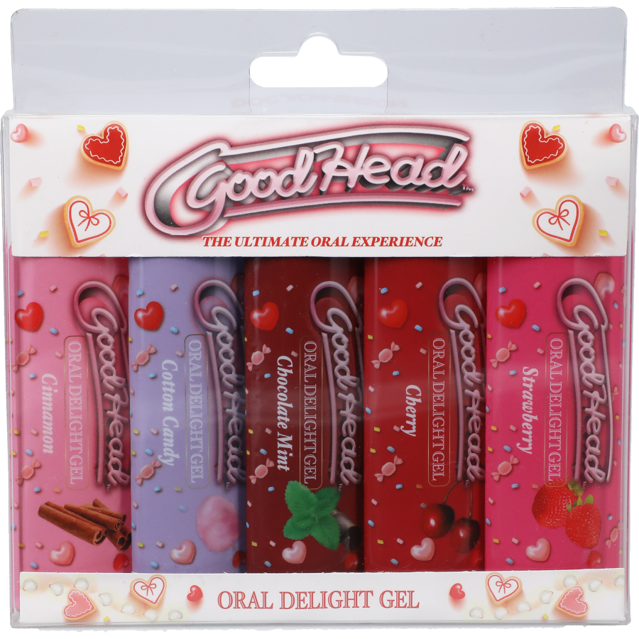 GoodHead Oral Delight Gel - 5 pack, 1oz.