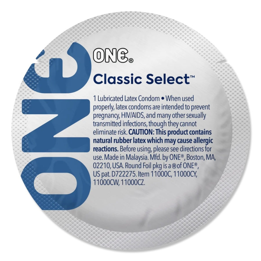 ONE Classic Select Condoms - Bulk Each