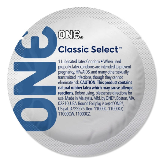 ONE Classic Select 避孕套 - 每只散装