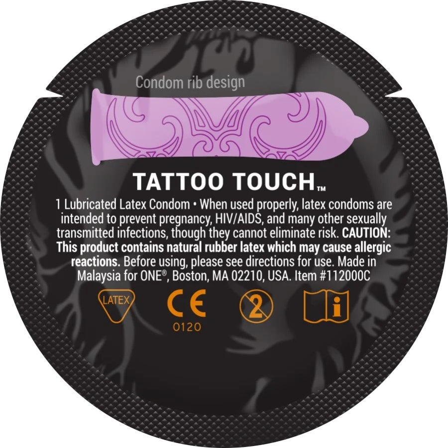 Préservatifs ONE Tattoo Touch - En vrac