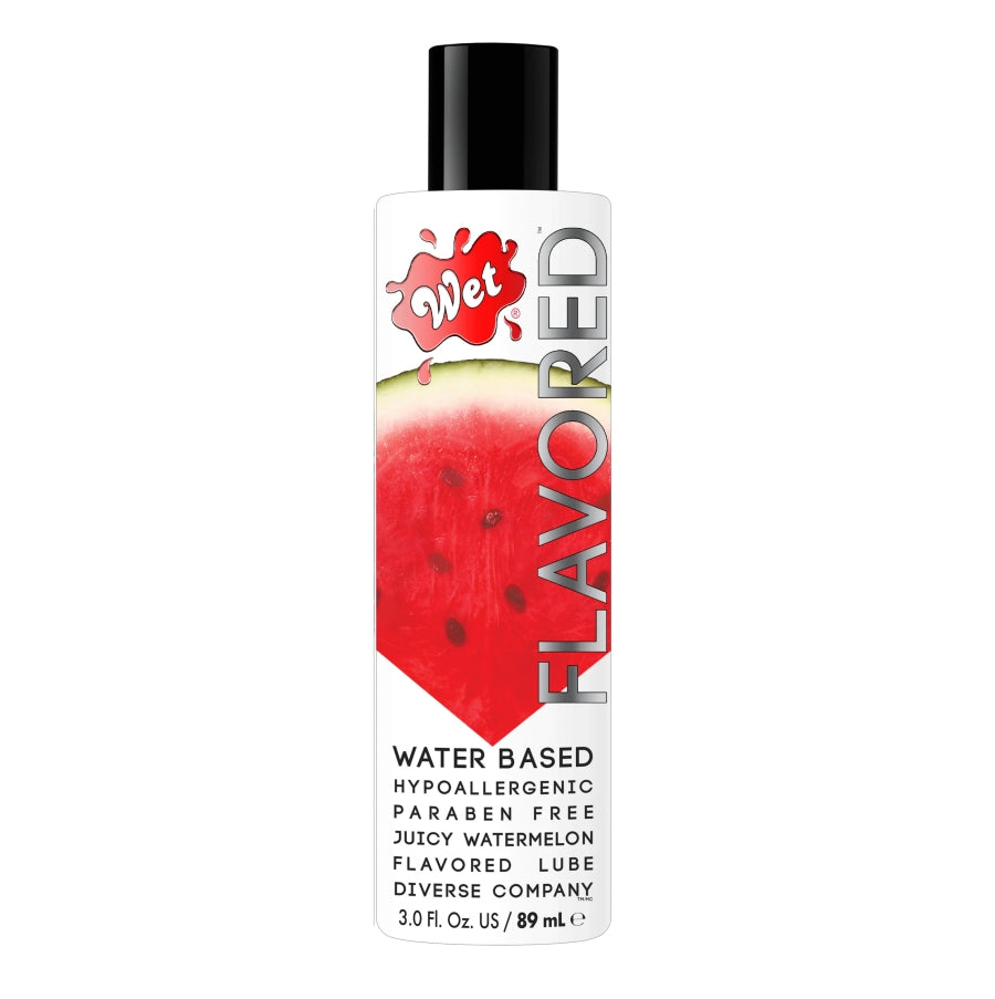 Wet Water Based Flavored Lubricant - 3.0 Fl.oz/89mL