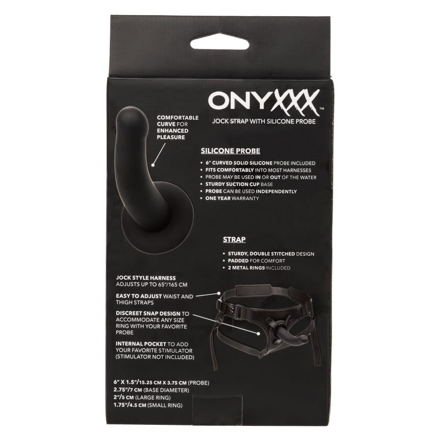 Onyxxx Jock Strap with Silicone Probe