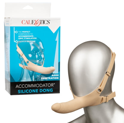 Accommodator Silicone Dong - Ivory