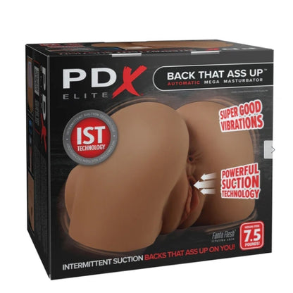 Back That Ass Up Automatic Mega Masturbator - Brown