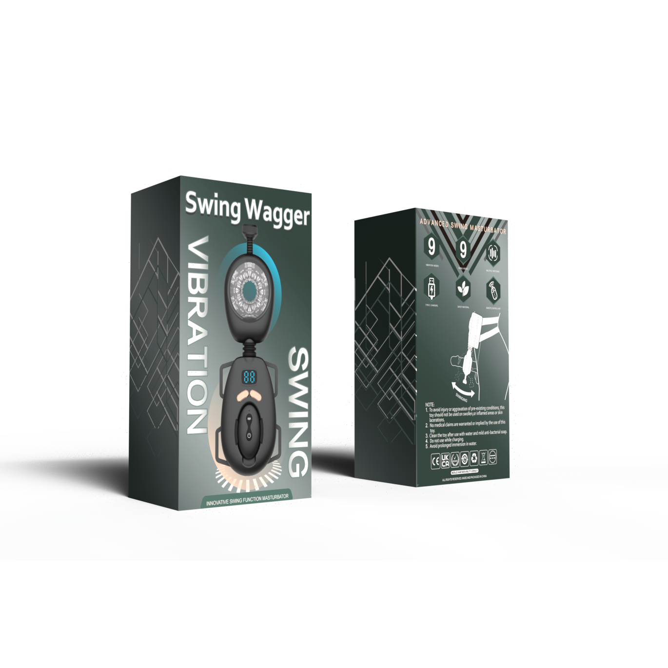 Swing Wagger Pro Vibrating Masturbator