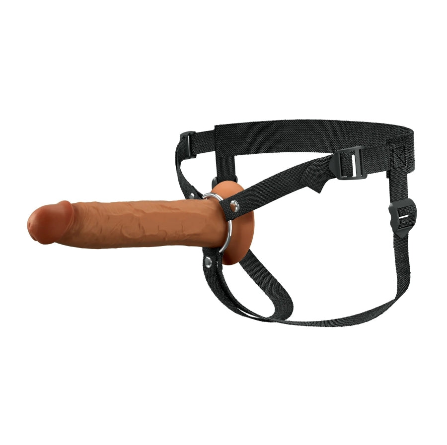 9" Dual Density Hollow Strap-On