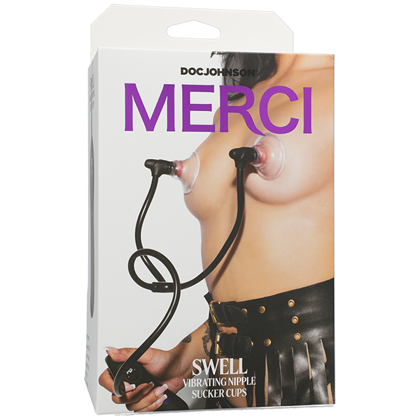 Merci Swell Auto Vibrating Nipple Sucker Cups