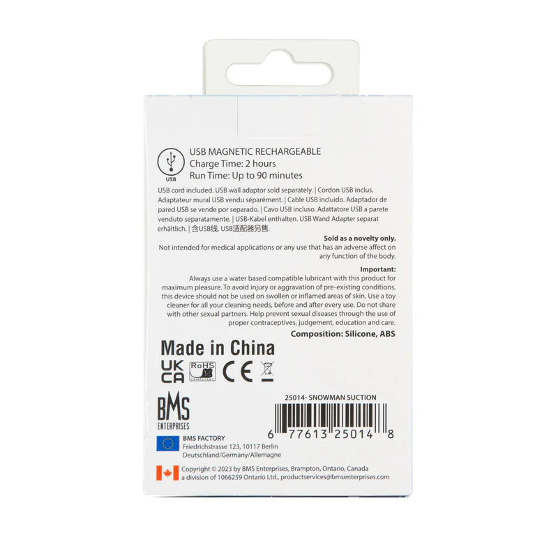 Stimulateur clitoridien Snowman Snowy Kiss 