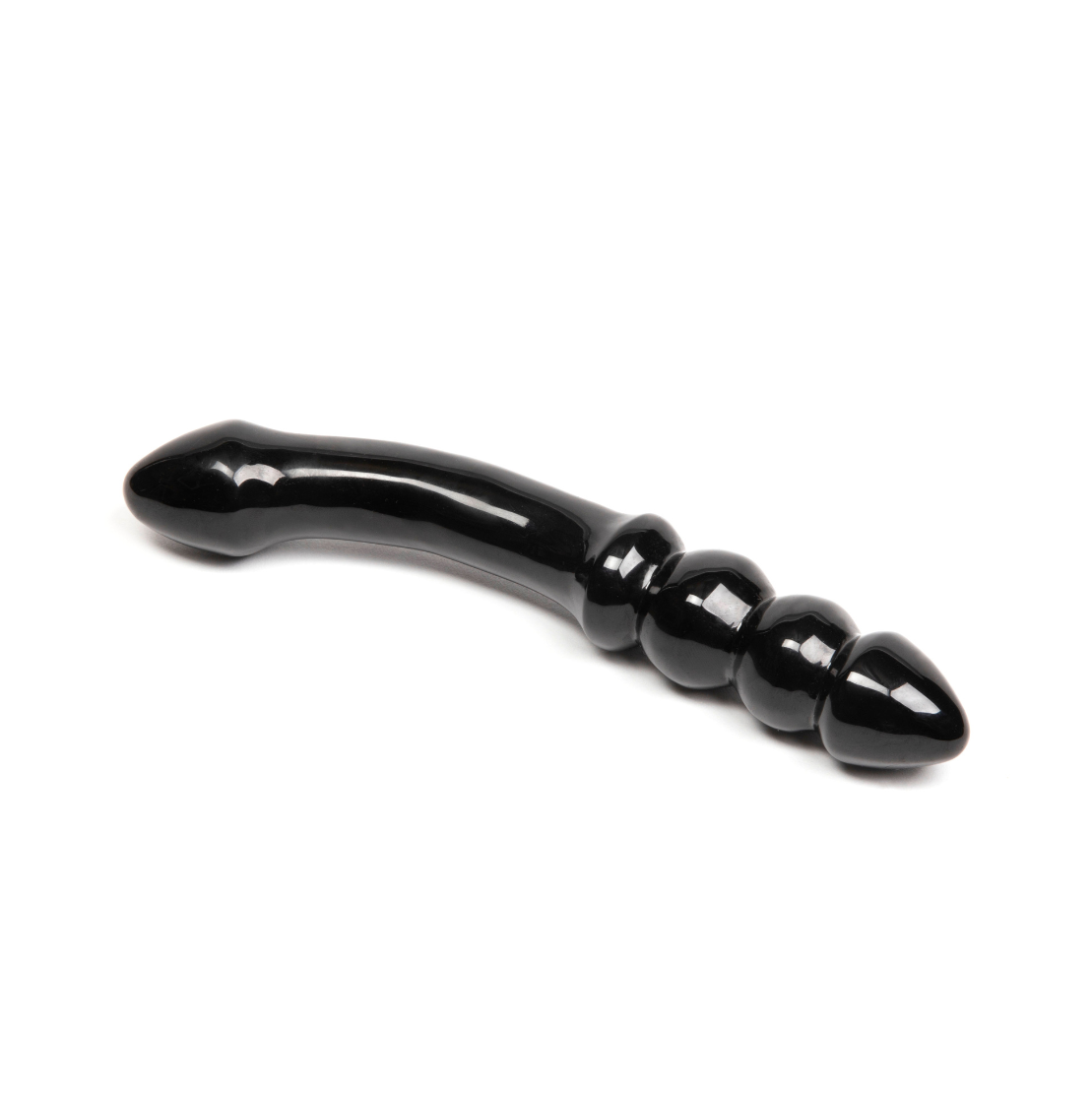 Chakrubs Viper Black Obsidian Curved Wand