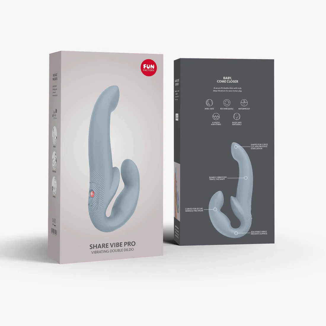 Fun Factory Share Vibe Pro Vibrating Double Dildo