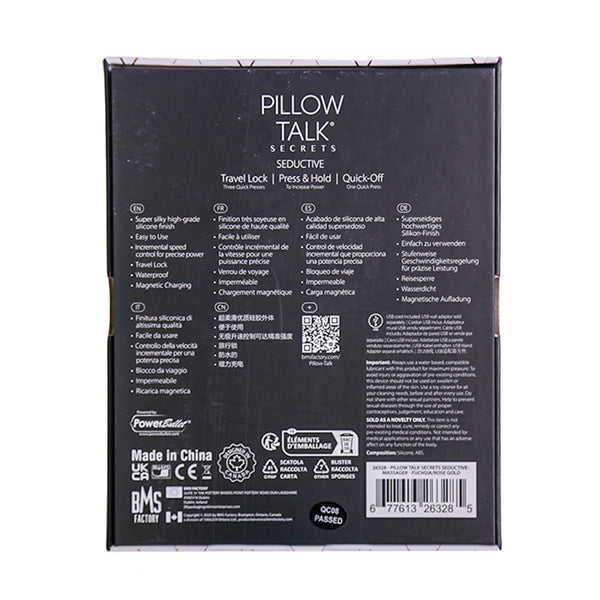 Pillow Talk Secrets Seductive Hither Wand