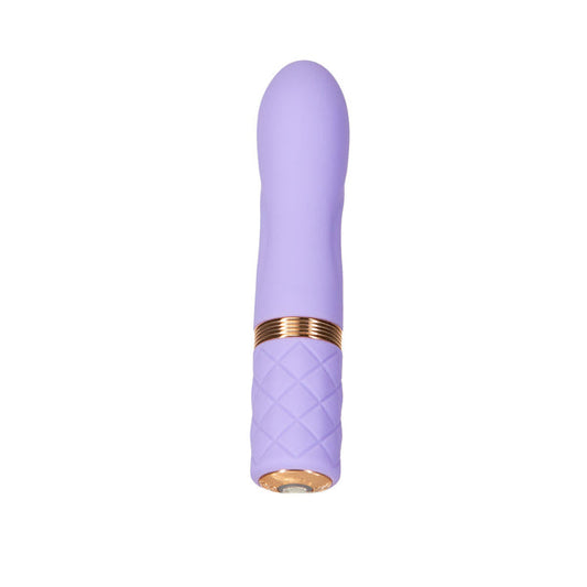 Pillow Talk Flirty Luxurious Rechargeable Mini Massager - Purple - Thorn & Feather