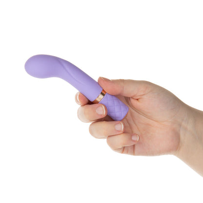 Pillow Talk Racy Luxurious Rechargeable Mini Massager - Purple - Thorn & Feather