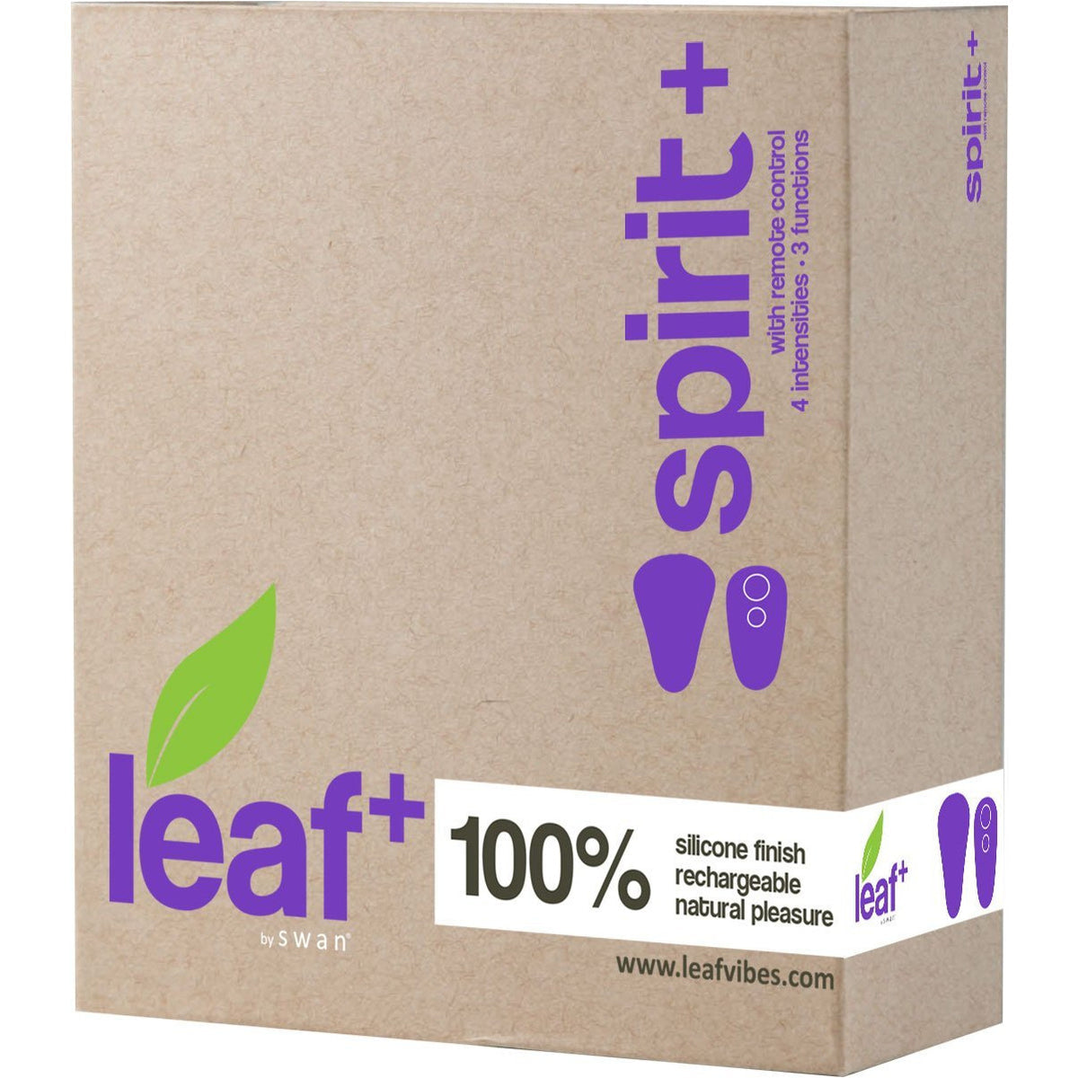 The Leaf+ Spirit Vibrator with Remote Control