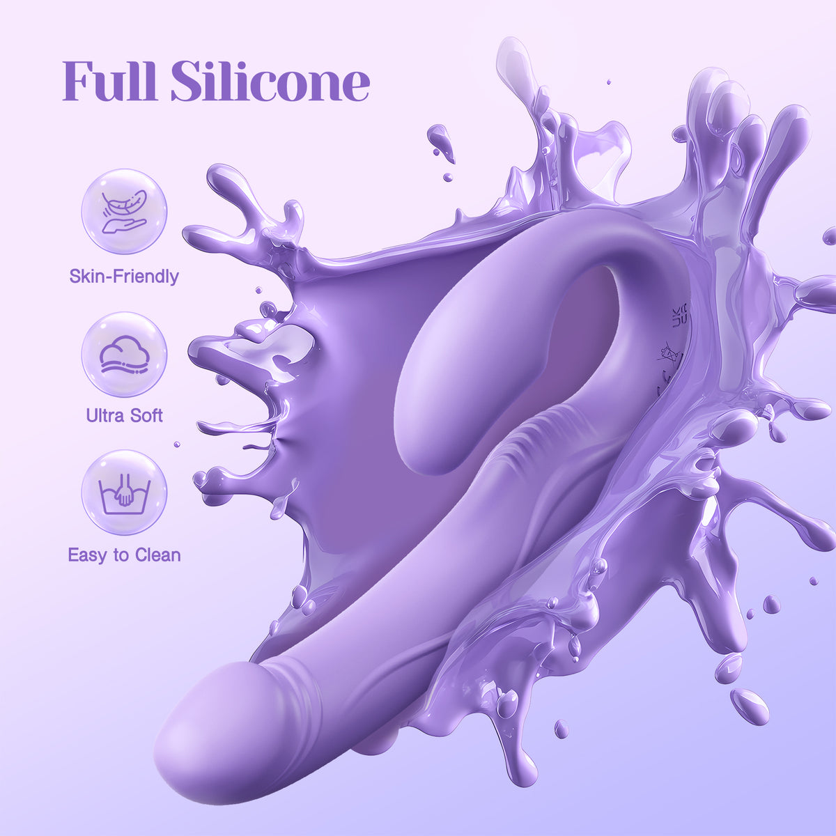 Vibromasseur double gode Tracy's Dog Cushify