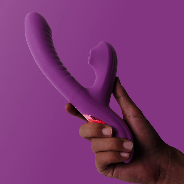 Beta Rabbit 3-in-1 Sucking, Swing Rabbit Vibrator - Thorn & Feather