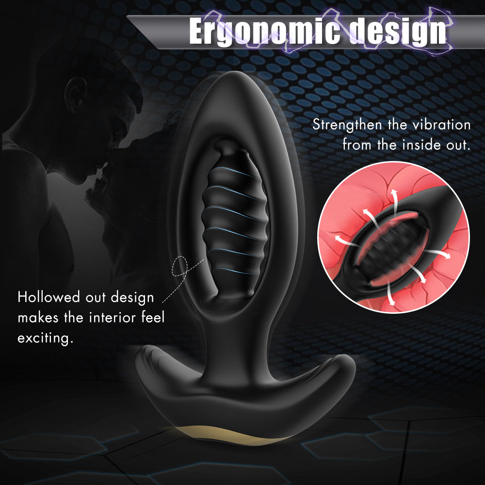 Pile Driver Vibrating Butt Plug