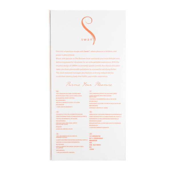 The Blossom Swan Dual Action Vibrator