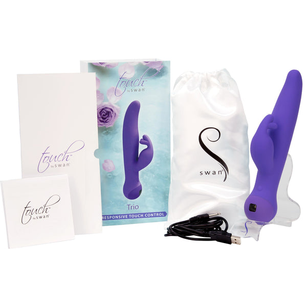 The Swan Touch Trio Rabbit Vibrator