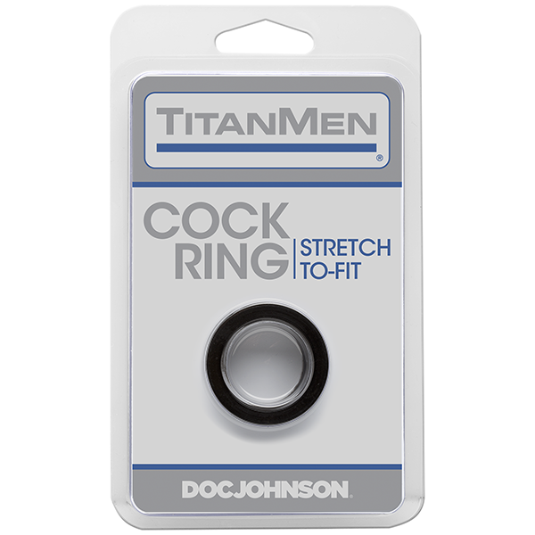 TitanMen Tools Cock Ring - Black