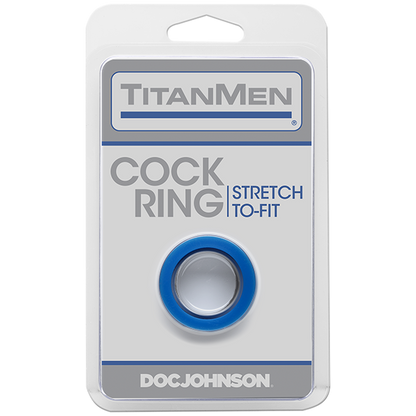 TitanMen Tools Cock Ring - Blue