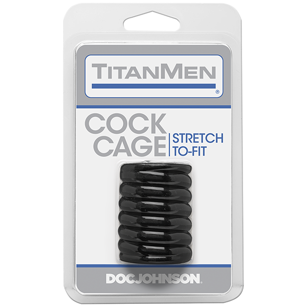 Cage à pénis TitanMen Tools - Noir