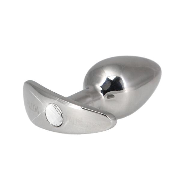 Pillow Talk Sneaky Luxurious Stainless Steel Anal Plug - Thorn & Feather